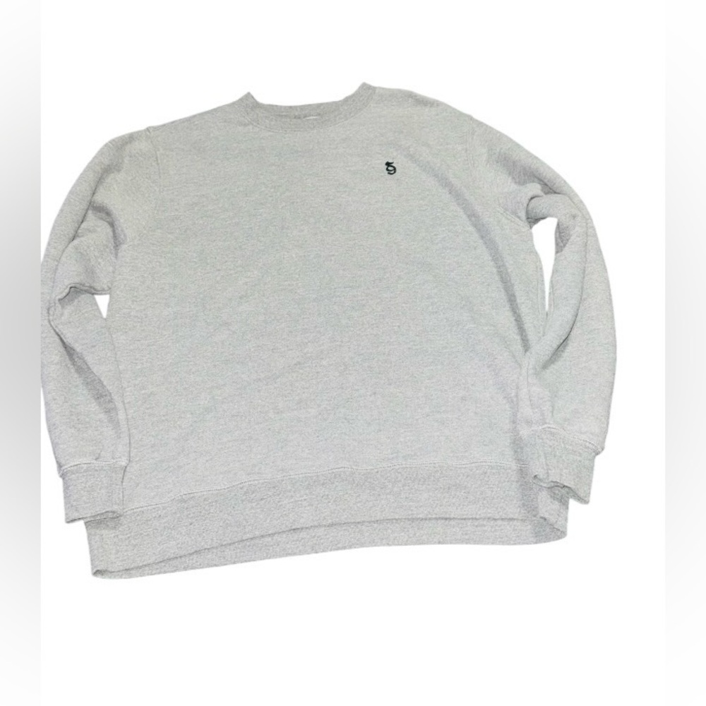 Spiritual Gangster Monogram Classic Gray Crewneck Sweatshirt
